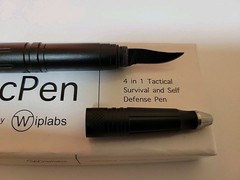 Wiplabs TacPen 4 In 1 Tactical Survival And Self Defense Pen Knife Flashlight
