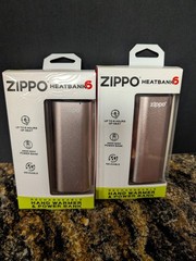 Zippo HeatBank 6 Hour Rechargeable Hand Warmer & Power Bank Model Z4A20 Black
