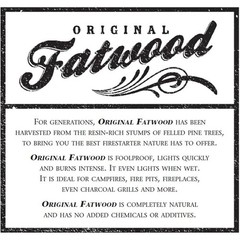 Natural Pine Fatwood Fire Starters Easy Light Campfire Indoor Outdoor Use