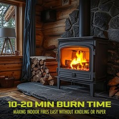 Sun Joe 40 Lb Fatwood Fire Starter Sticks for Fireplace, Wood Stove & Grill Use