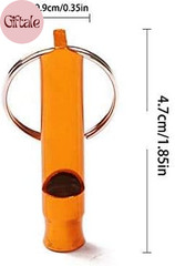 Set of 12 Extra Loud Whistles for Camping Hiking Hunting Outdoors Sports and Eme