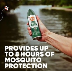 OFF! Deep Woods Insect Repellent 2x 6oz Cans VALUE PACK Spray DEET, Zika, W Nile