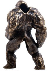 Gorilla Paracord Beads with Hole, Suitable for Survival Knife Lanyard, Keychains