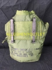 US ARMY 1 Quart Canteen Cover Pouch Insulated OD Green Military ALICE EXCELLENT