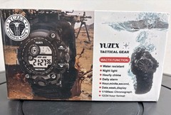 Yurex Tactical Survival Watch Night Light Water Proof New Sealed