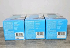 Lot of 3 Thermacell Patio Mosquito Repeller w/ Refill Scent-Free 15 Ft Zone Blue
