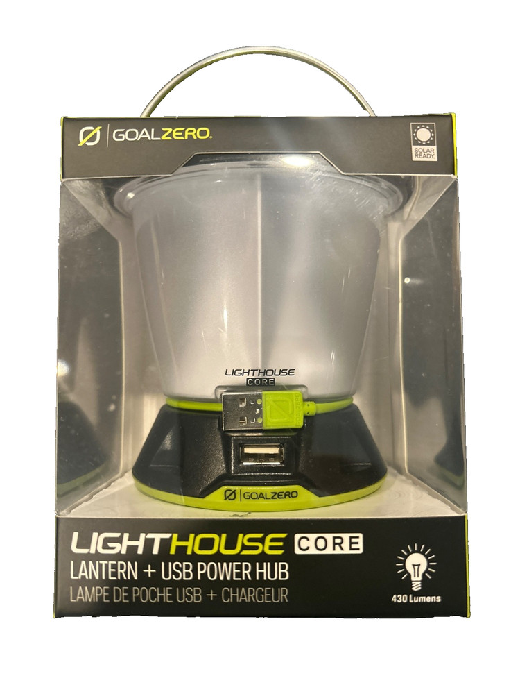 Goal Zero Rechargeable Lighthouse Core Lantern with USB Power Hub