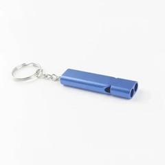 Emergency Survival Whistle Aluminum Dual Tube Camping Hiking Outdoor Safety