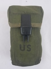 US Ammo Pouch Survival Kit Mirror Compass Mag Stiker Paracord Can Opener Tinder