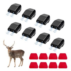 4 PCS Deer Whistles for Car, Automotive Deer Warning Whistle Devices, Animal War