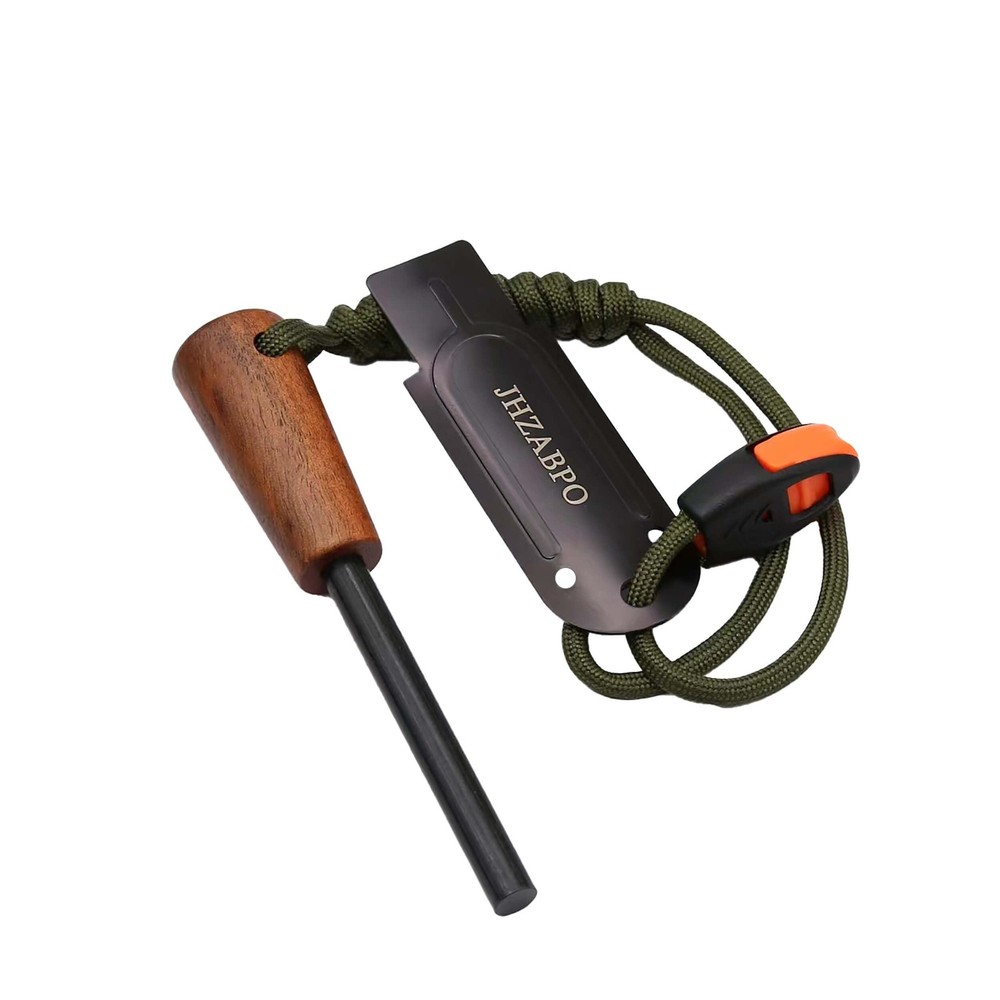 Fire Starter for Campfires, Flint and Steel Fire Starter Kit, Ferro Rod Survi…