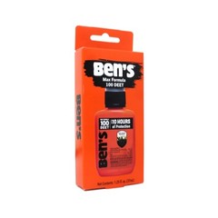 3 Pack Bens 100 Deet Max Formula Tick & Insect Repellent 1.25 Oz Each