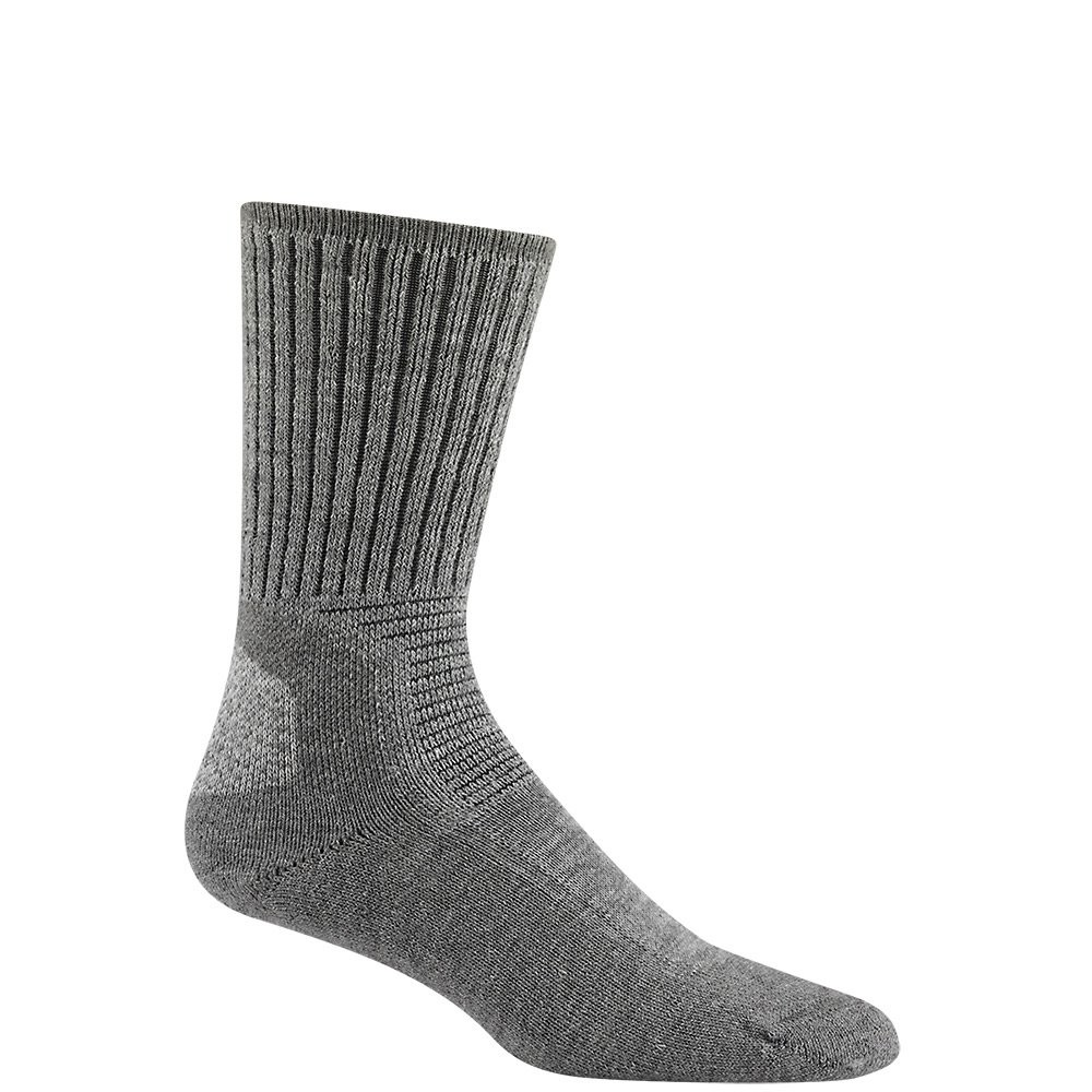 Wigwam Hiking Outdoor F6077 Sock, Light Grey Medium, Heather