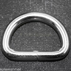 Lot of 10 Metal 5/8″ D-Ring Paracord Bracelets Dog Pet Collars Leashes Crafts