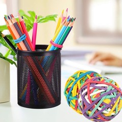 AMUU Rubber Band Ball #33 Red, blue, yellow, white, purple, green