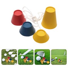 6 Set Driving Range Tee Golf Hitting Mats Holder Supplies Cute Tees