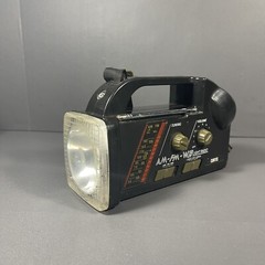 Vintage Emergency Flashlight, Radio, Siren AM/FM-WB (7) Channels CURTIS RS 210W