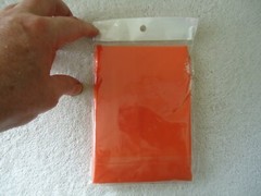 » NIP » Weather Zone One Size Fits All Orange Adult Poncho » GREAT ITEM «