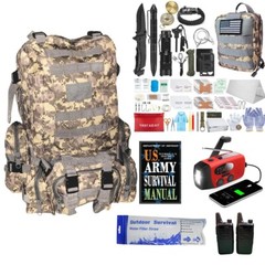 Ultimate All in One Survival Kit For Camping Hunting Hiking Bug Out Bag