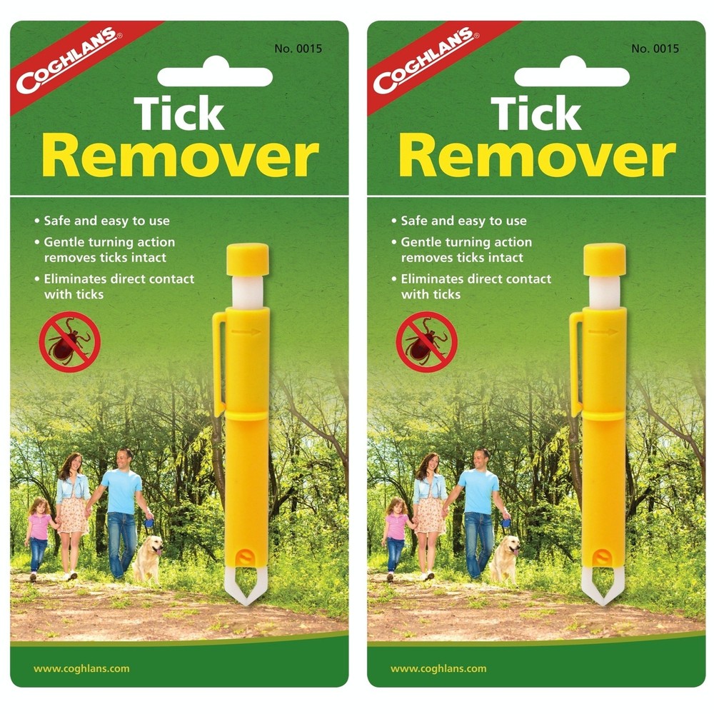 Coghlan’s Tick Remover for People and Animals (2-Pack)