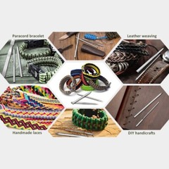 Umbrella Rope Stitching Set Stainless Steel Leather DIY Braided Tool