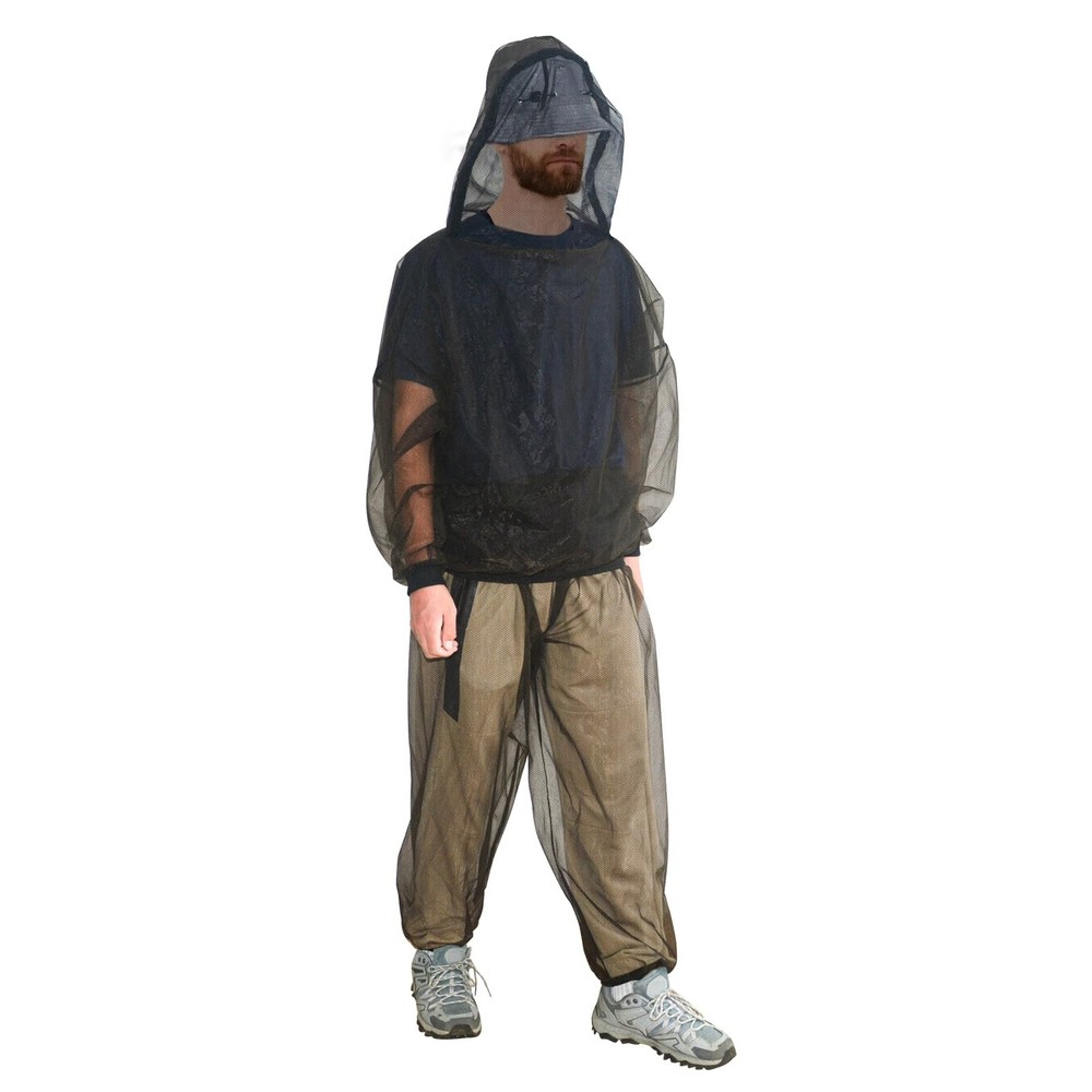 Mosquito Suit – Net Bug Mesh Pants & Jacket with Hood for Outdoor Protection …