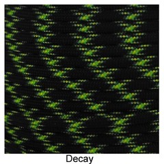 Decay Paracord 100 Foot 550 lb 7 Strand Camping Survival Rope