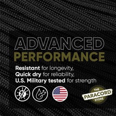 The Paracord Store | Type III 550 Paracord – 1000 FT Spool, Tan | Heavy Duty …
