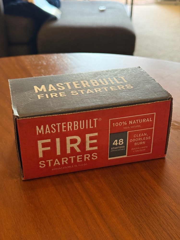Masterbuilt Fire Starters (48 Count) 100% Natural Tumbleweed Grill Lighter