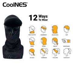 CoolNES – Neck Gaiter with Drawstring, Reusable Free Size, Blackpink