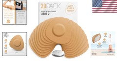 20-Pack Freestyle Libre 2 CGM Sensor Covers – Water-Resistant Protection