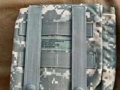 2007 Army Military Surplus Entrenching E Tool Shovel Eagle Industries Pouch USGI