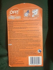OFF! Clip On Mosquito Repellent Refills 12 Hour 1pk of 2 NOS NIP
