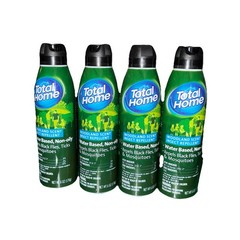 Lot of 4 ~Total Home Woodland Scent Insect Repellent. 6.oz Each #400