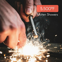 Überleben | Zünden Original Ferro Rod Fire Starter Survival Tool – up to 15,000