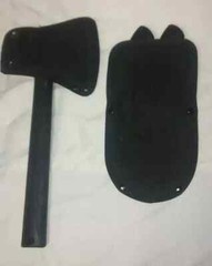 Camillus Combo 9″ Gut Hook Knife, 9″ Drop Point Plus Camillus Frontier Hatchet