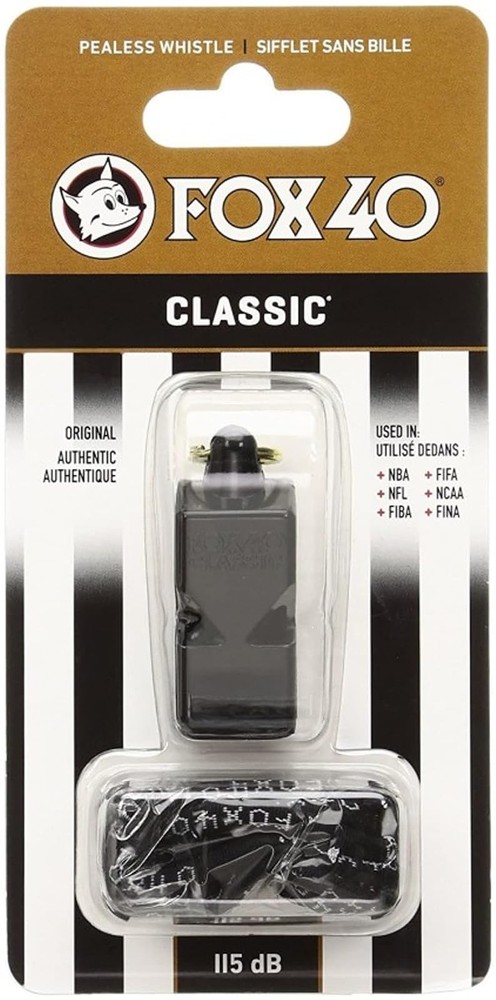 Classic Safety Whistle with Lanyard