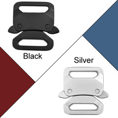 1″ Paracord Bracelet Buckle Clip, 2 PCS Metal Paracord Clasps for Paracord Brace