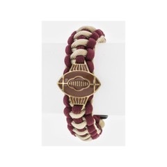 Brand New Stylish Colorfull Football Team Color Paracord Wrist Bracelet Gift Set