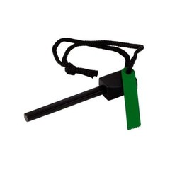 Magnesium Flint Emergency Fire Starter Stick Striker Rod Camping Survival Gear