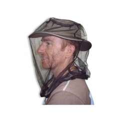 360 Degrees Outdoor Camping Hiking Tough Black Mesh Insect Headnet