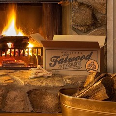 Natural Pine Fatwood Fire Starters Easy Light Campfire Indoor Outdoor Use
