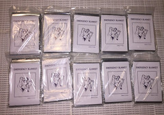 10 Emergency Thermal Blanket Trauma Military Survival Silver Blankets