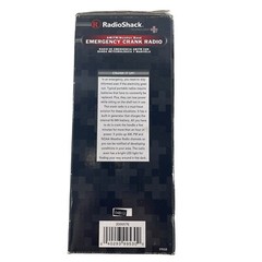 Radio Shack Emergency Crank Radio AM FM Weather Band USB Charging Port – NEW NIB