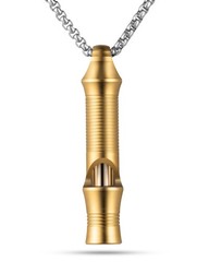 Titanium Emergency Whistle,EDC Safety Whistles Necklace Loud up to 120db,Surv…
