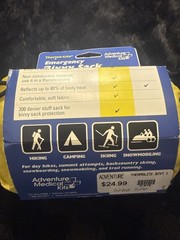 Thermo light emergency Bivvy Sack