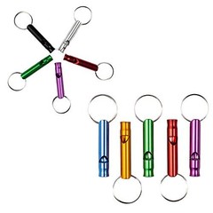 A Set of 5 Extra Loud Whistles for Camping Hiking Hunting Outdoors Sports and