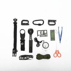 Emergency Survival Kit Bag First Aid Bug out Military Prepper Kits Bag