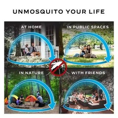 Thermacell Rechargeable Outdoor Mosquito Repeller Covers 20ft Deet Free Charcoal