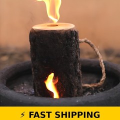 GoFire Single Log Fire Starter for Camping & Pits